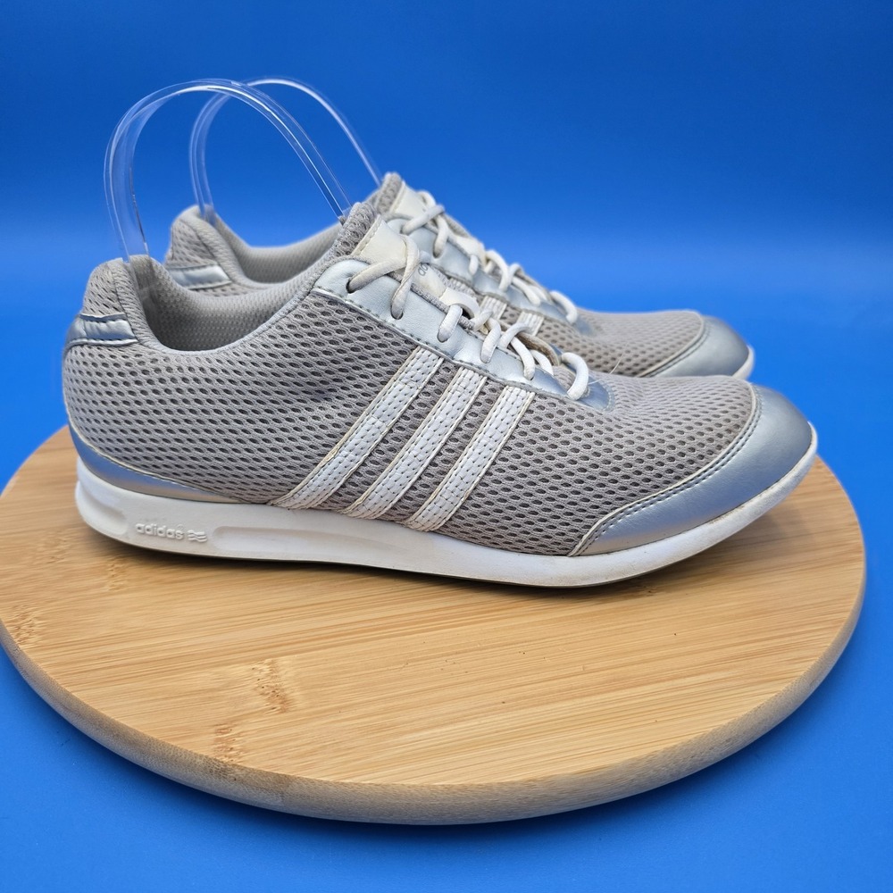 Adidas Adicross S Soft Spike Golf Shoes White Silver Gray 675257 Size 8
